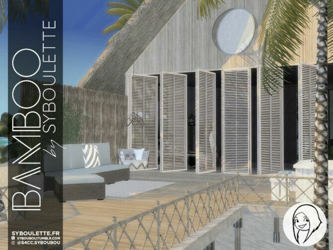 Bamboo – Part 2 (Construction) By Syboubou 3 sims 4 cc bamboo part 2 construction by syboubou 3