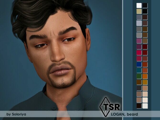 Beard Logan By Soloriya 1 Beard Logan By Soloriya Sims 4 CC