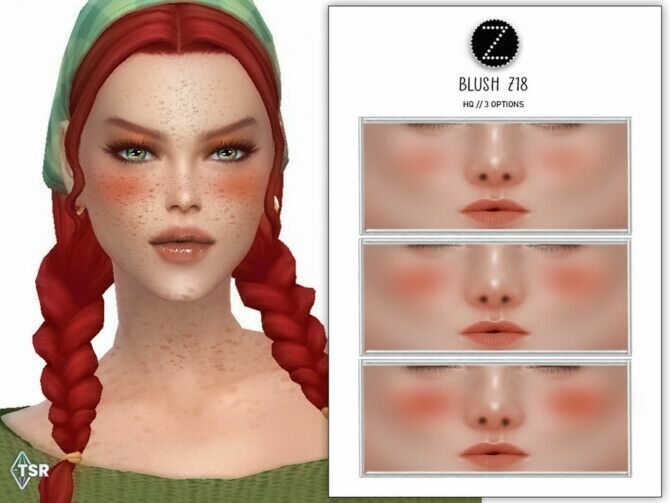 Blush Z18 By Zenx 1 Blush Z18 By Zenx Sims 4 CC