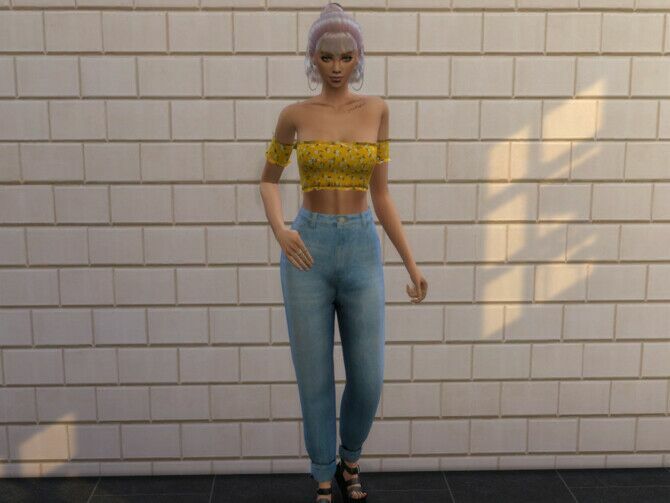 Cuffed Jeans By Chrimsimy 2 sims 4 cc cuffed jeans by chrimsimy 2