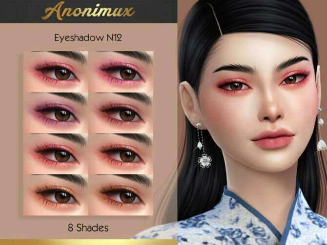 Eyeshadow N12 By Anonimux Simmer 1 Eyeshadow N12 By Anonimux Simmer Sims 4 CC