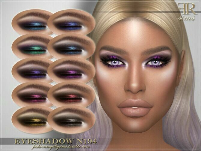 Eyeshadow N194 By Fashionroyaltysims 1 Eyeshadow N194 By Fashionroyaltysims Sims 4 CC
