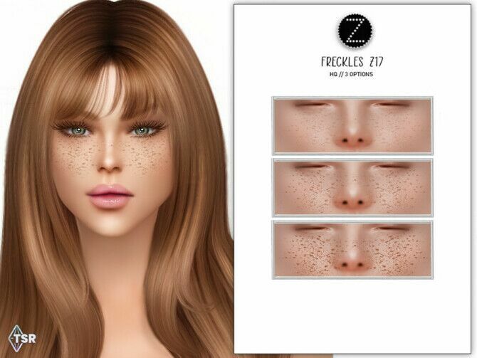 Freckles Z17 By Zenx 1 Freckles Z17 By Zenx Sims 4 CC