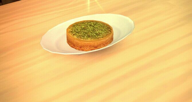 Kanafeh Custom Recipe By Robinklocksley 2 sims 4 cc kanafeh custom recipe by robinklocksley 3