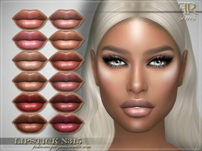 Lipstick N315 By Fashionroyaltysims 1 Lipstick N315 By Fashionroyaltysims Sims 4 CC