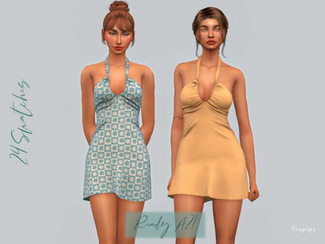 Mini Dress Dr429 By Laupipi 1 Mini Dress Dr429 By Laupipi Sims 4 CC