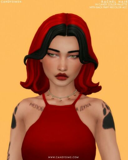Rachel Cute Short Hair At Candy Sims 4 Sims 4 CC