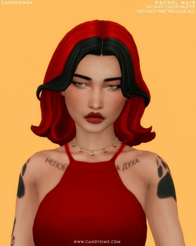Rachel Cute Short Hair At Candy Sims 4 1 Rachel Cute Short Hair At Candy Sims 4 Sims 4 CC