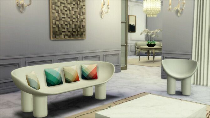 Roly Poly Sofa At Meinkatz Creations 1 Roly Poly Sofa At Meinkatz Creations Sims 4 CC