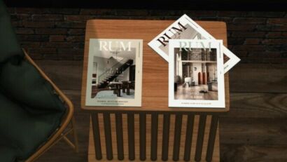 Rum Magazine Collection At Sunkissedlilacs Sims 4 CC