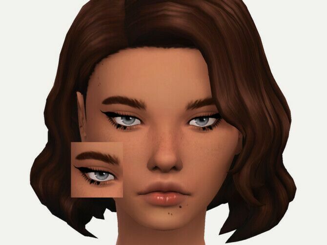 Saral Eyeliner By Sagittariah 1 Saral Eyeliner By Sagittariah Sims 4 CC
