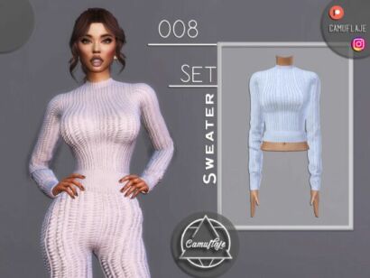 Set 008 – Sweater By Camuflaje Sims 4 CC