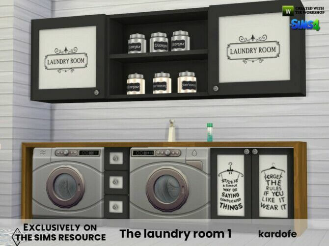 sims 4 cc the laundry room 1 by kardofe 3