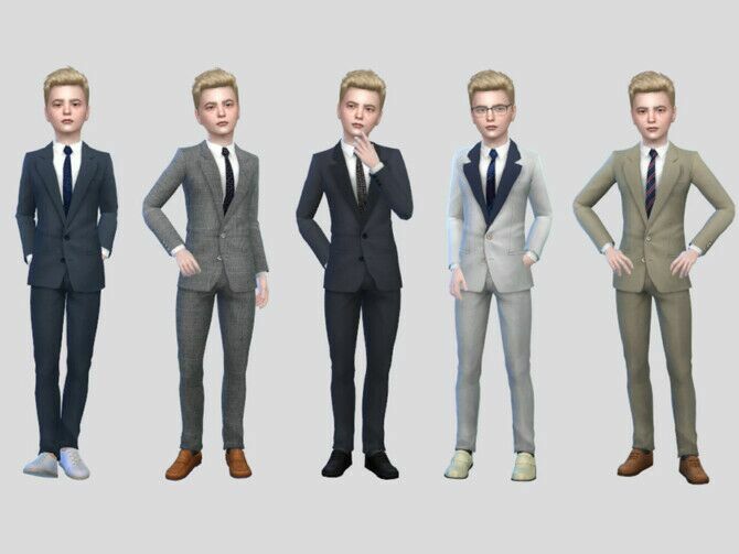 Theodore Formal Suit Boys By Mclaynesims 1 Theodore Formal Suit Boys By Mclaynesims Sims 4 CC