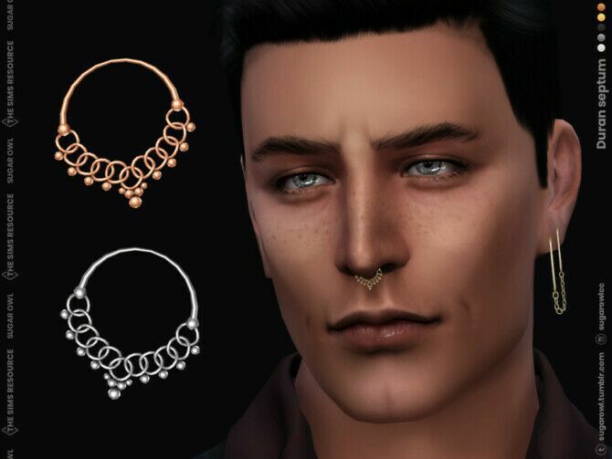 Duran Septum By Sugar Owl 1 Duran Septum By Sugar Owl Sims 4 CC
