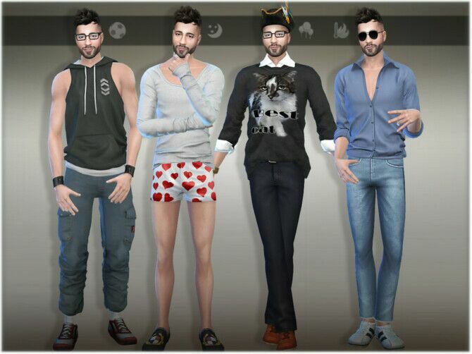 Sim.vip -05- Tony Logan By Bakalia 2 sims 4 cc sim vip 05 tony logan by bakalia 2