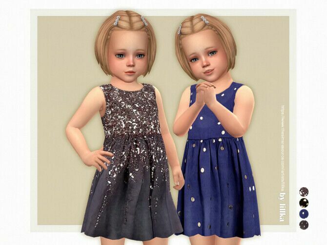 Sparkly Dress By Lillka 1 Sparkly Dress By Lillka Sims 4 CC