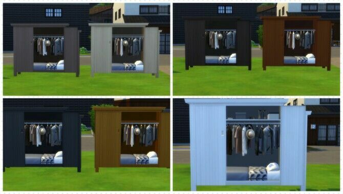 The Wardrobe Bed &Amp; Folded Laundry Wardrobe By Bluehorse 2 sims 4 cc the wardrobe bed folded laundry wardrobe by bluehorse 2