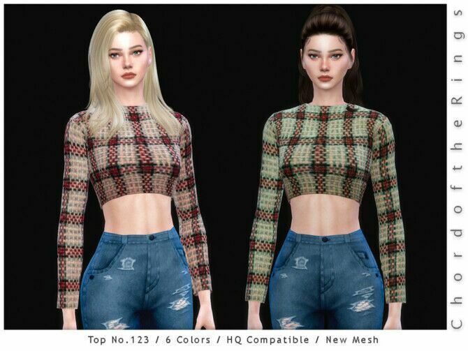 Top No.123 By Chordoftherings 1 Top No.123 By Chordoftherings Sims 4 CC