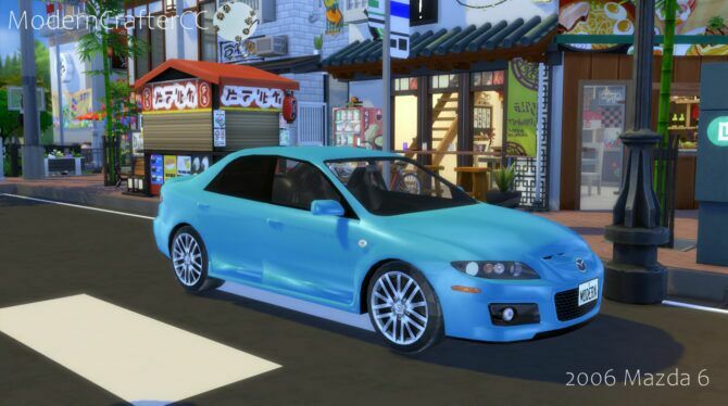 2006 Mazda 6 At Modern Crafter CC 1 2006 Mazda 6 At Modern Crafter CC Sims 4 CC