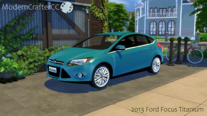 2013 Ford Focus Titanium At Modern Crafter Cc 1 2013 Ford Focus Titanium At Modern Crafter Cc Sims 4 CC