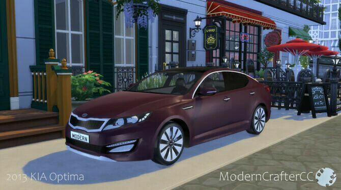 2013 KIA Optima At Modern Crafter CC 1 2013 KIA Optima At Modern Crafter CC Sims 4 CC