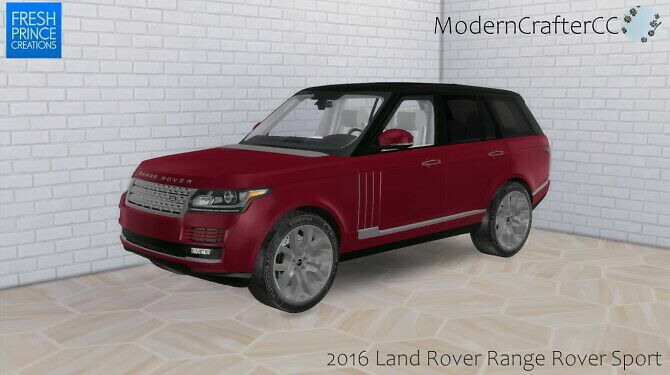 2016 Land Rover Range Rover Sport At Modern Crafter CC 1 2016 Land Rover Range Rover Sport At Modern Crafter CC Sims 4 CC