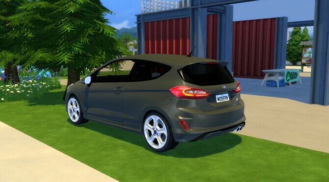 2018 Ford Fiesta St At Modern Crafter Cc 2 sims 4 cc 2018 ford fiesta st at modern crafter cc 3
