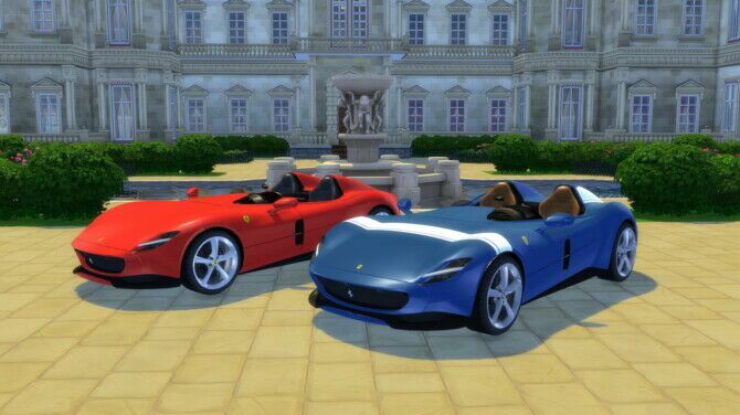 2019 Ferrari Monza SP2 At Lorysims 1 2019 Ferrari Monza SP2 At Lorysims Sims 4 CC