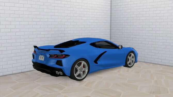 2020 Chevrolet Corvette Stingray At Modern Crafter CC 2 sims 4 cc 2020 chevrolet corvette stingray at modern crafter cc 2