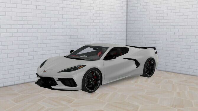 2020 Chevrolet Corvette Stingray At Modern Crafter CC 3 sims 4 cc 2020 chevrolet corvette stingray at modern crafter cc 3