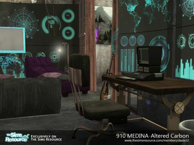 910 Medina Altered Carbon Suite By Dasie2 2 sims 4 cc 910 medina altered carbon suite by dasie2 3