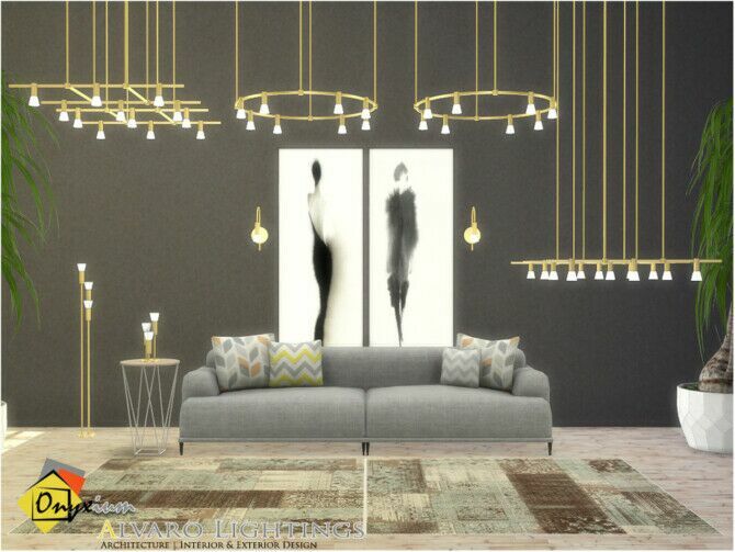 Alvaro Lightings By Onyxium 1 Alvaro Lightings By Onyxium Sims 4 CC