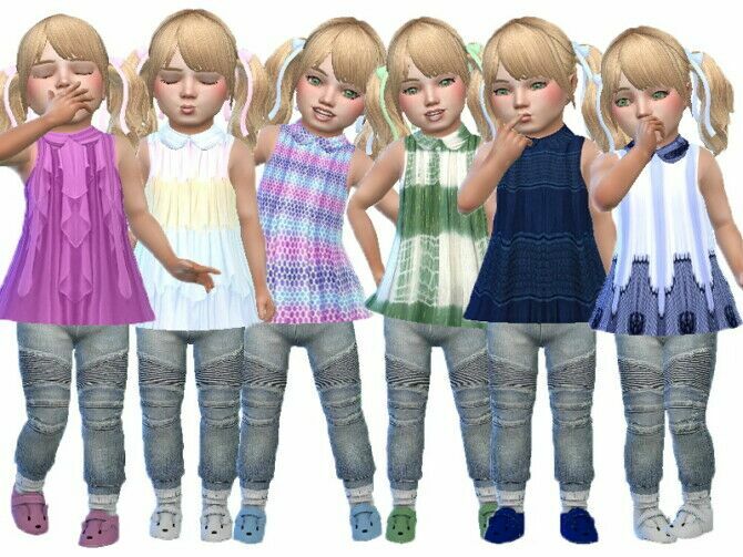 Amber Toddler TOP By Trudieopp 1 Amber Toddler TOP By Trudieopp Sims 4 CC