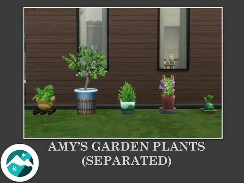 Amy’s Garden Plants Separated By Teknikah 1 Amy’s Garden Plants Separated By Teknikah Sims 4 CC
