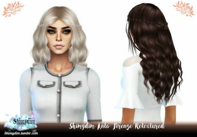 Anto Firenze Hair Retexture At Shimydim Sims 1 Anto Firenze Hair Retexture At Shimydim Sims Sims 4 CC