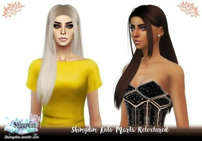 Anto Marta Hair Retexture At Shimydim Sims 1 Anto Marta Hair Retexture At Shimydim Sims Sims 4 CC