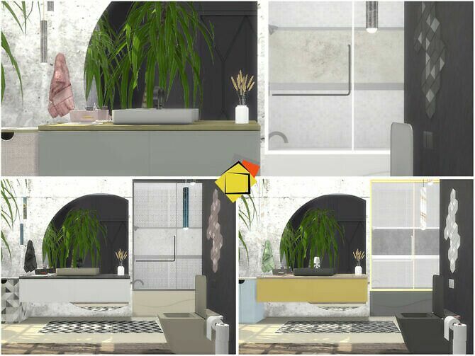 Atlanta Bathroom By Onyxium 2 sims 4 cc atlanta bathroom by onyxium 2
