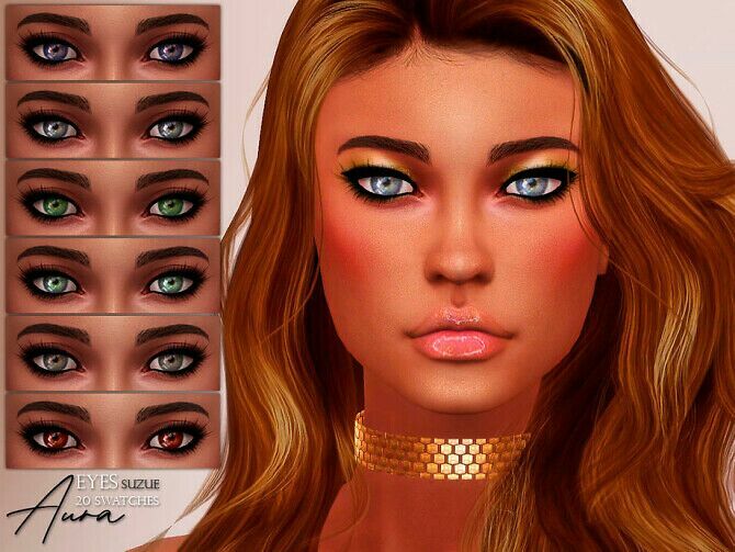 Aura Eyes N18 By Suzue 1 Aura Eyes N18 By Suzue Sims 4 CC