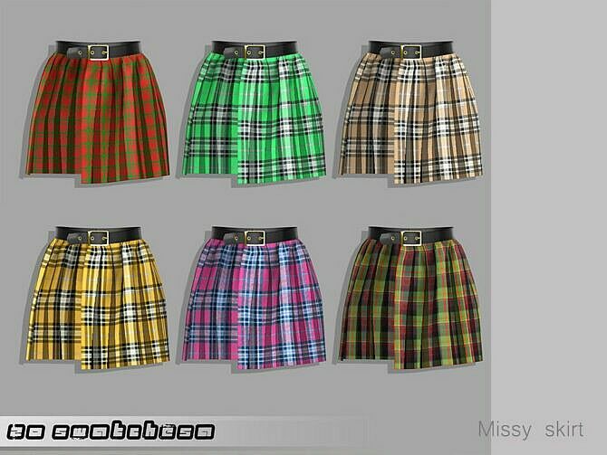 Belaloallure Missy Skirt By Belal1997 2 sims 4 cc belaloallure missy skirt by belal1997 2