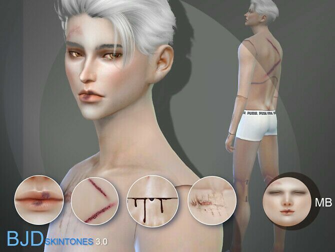 BJD3.0 Doll Skintones B For Male By S-Club Wmll 1 BJD3.0 Doll Skintones B For Male By S-Club Wmll Sims 4 CC