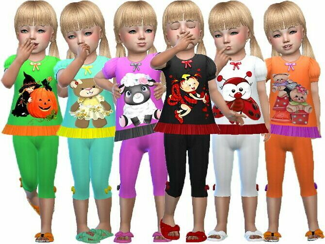 Bubble Blouse SET By Trudieopp 1 Bubble Blouse SET By Trudieopp Sims 4 CC