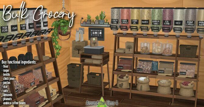 Bulk Grocery At Around The Sims 4 1 Bulk Grocery At Around The Sims 4 Sims 4 CC