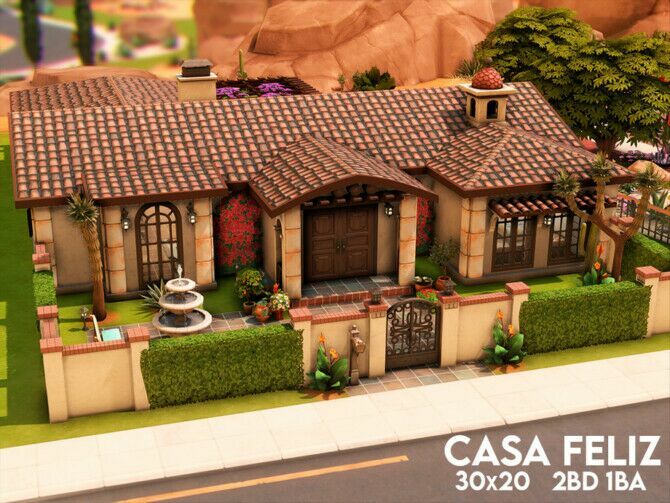Casa Feliz Cinco De Mayo By Xogerardine 1 Casa Feliz Cinco De Mayo By Xogerardine Sims 4 CC