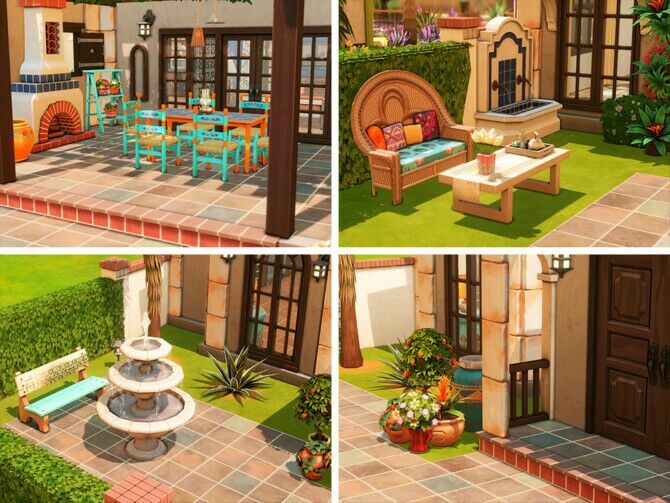 Casa Feliz Cinco De Mayo By Xogerardine 2 sims 4 cc casa feliz cinco de mayo by xogerardine 2