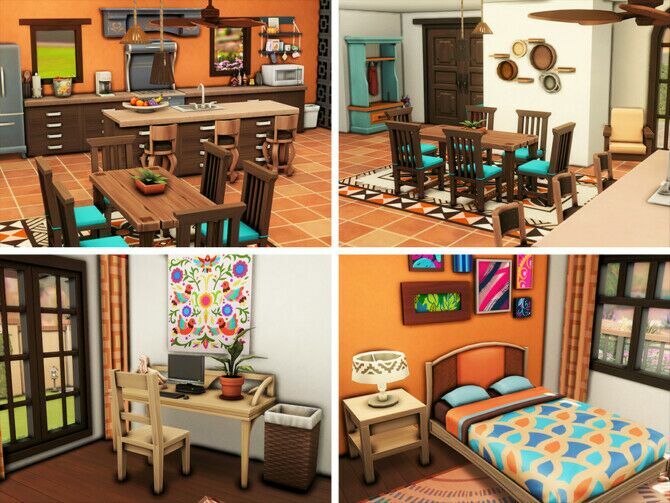 Casa Feliz Cinco De Mayo By Xogerardine 4 sims 4 cc casa feliz cinco de mayo by xogerardine 4