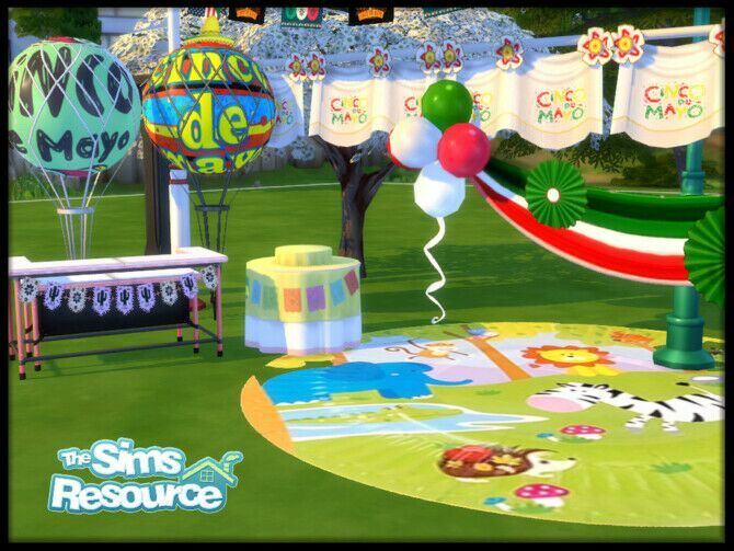 Cinco De Mayo Celebratory Set By Seimar8 3 sims 4 cc cinco de mayo celebratory set by seimar8 2