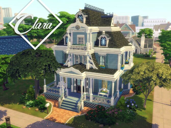 Clara Home By Genkaiharetsu 1 Clara Home By Genkaiharetsu Sims 4 CC