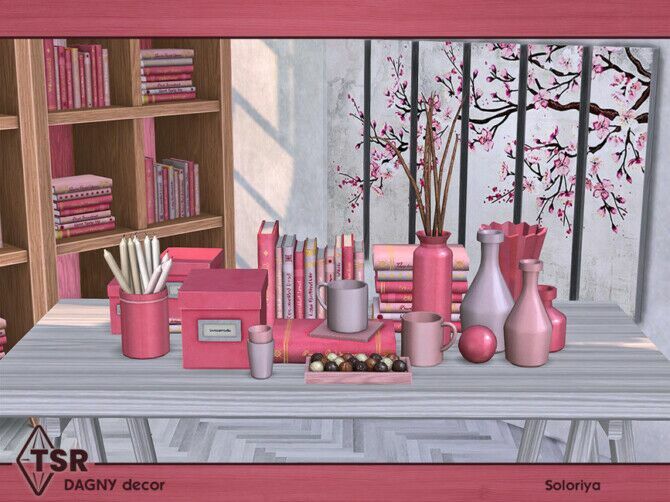 Dagny Decor By Soloriya 1 Dagny Decor By Soloriya Sims 4 CC
