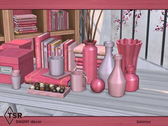 Dagny Decor By Soloriya 3 sims 4 cc dagny decor by soloriya 3